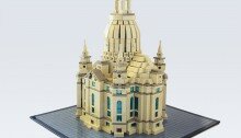 LEGO-миниатюра. Дрезденский Собор