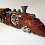 Стимпанк-поезд из LEGO